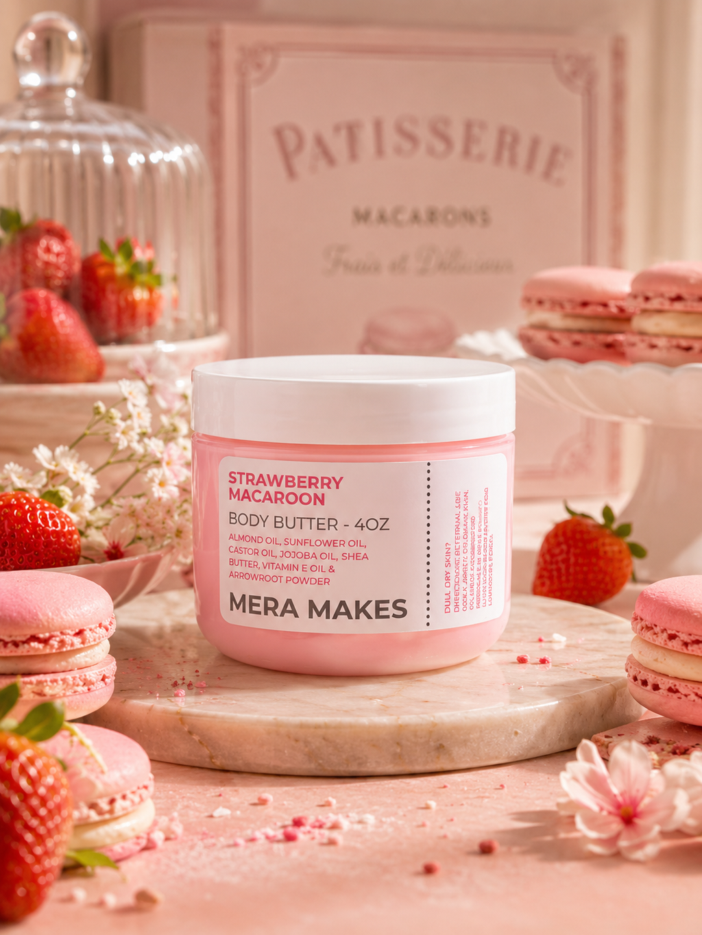 STRAWBERRY MACAROON BODY BUTTER