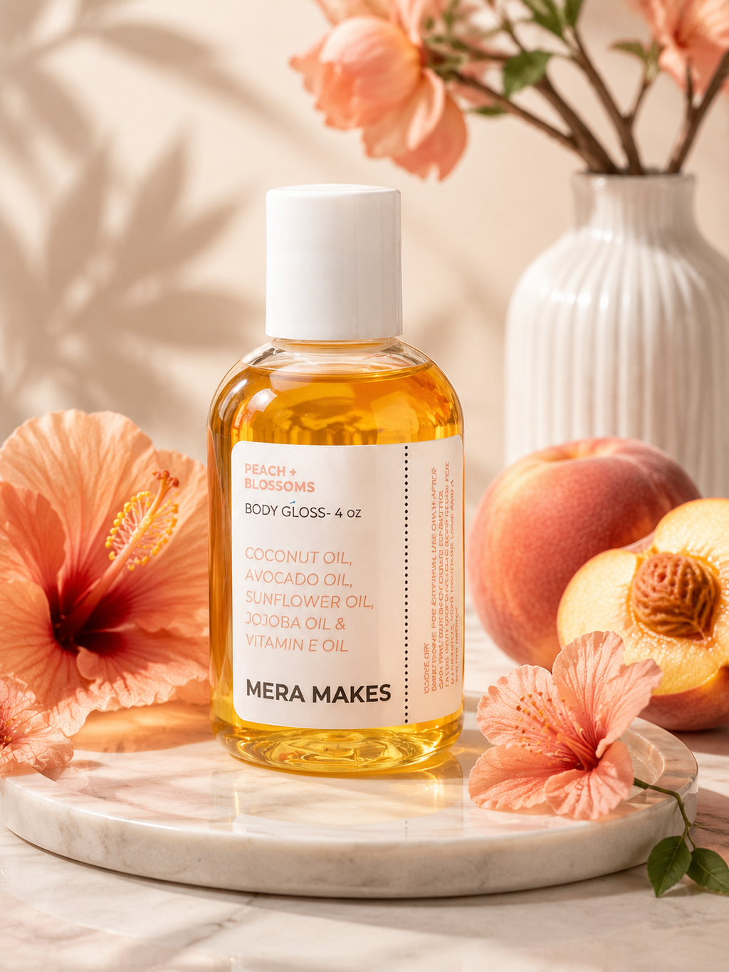 PEACH + BLOSSOMS BODY GLOSS